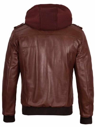 Mens Brown Leather Jacket
