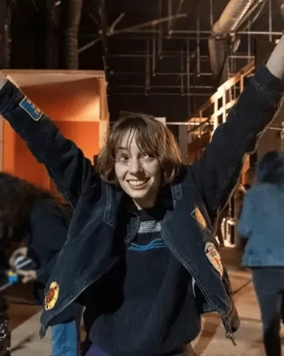 Stranger Things Robin Buckley Patch Jacket 001