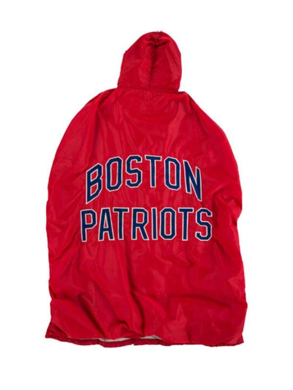 NFL 1960’s Boston Patriots Sideline Cape Coat NFL Mid 1960’s Boston Patriots Game Sideline Cape Coat