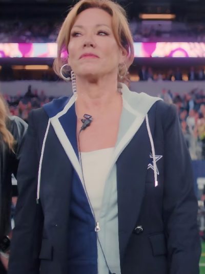 Dallas Cowboys Cheerleaders Kelli Finglass Hooded Blazer