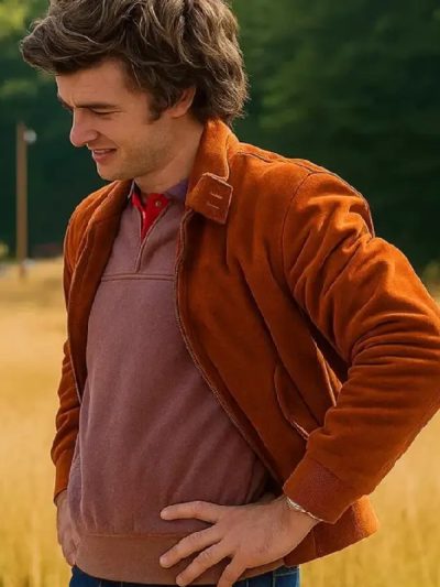 Stranger Things S05 Steve Harrington Brown Jacket