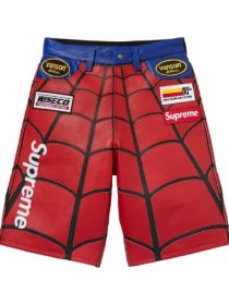 Spider Man Shorts Leather