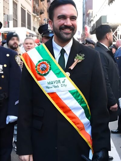 St Patrick’s Day Coat NYC
