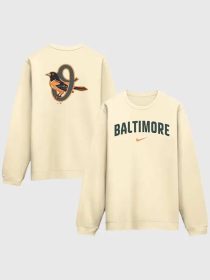 Baltimore Orioles 2026 City Connect Club 2-Hit Sweatshirt