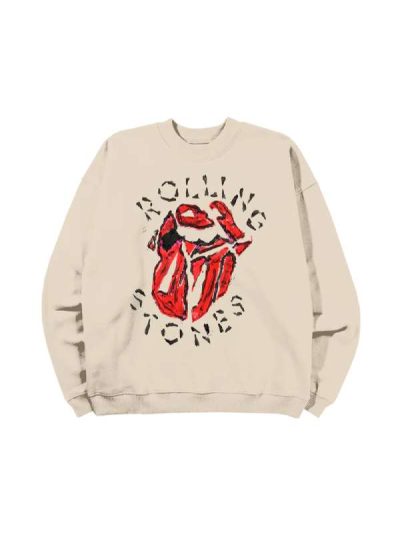 Rolling Diamonds Sand Crewneck Sweatshirt
