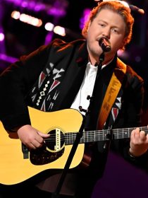 The Voice S29 JW Griffin Suede Jacket in Black