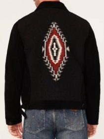 The Voice S29 JW Griffin Suede Jacket in Black