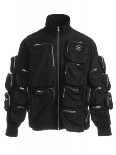 TV Show The Voice Season 29 CeeLo Green Multi-Pocket Black Jacket