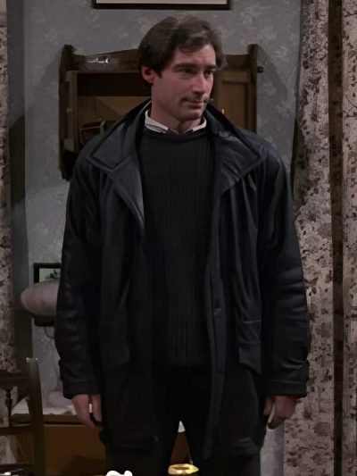 Timothy Dalton leather coat