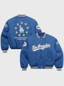 Los Angeles Dodgers Madhappy Royal World Series Varsity Jacket