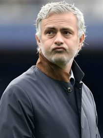 Jose Mourinho Manager Black Coat