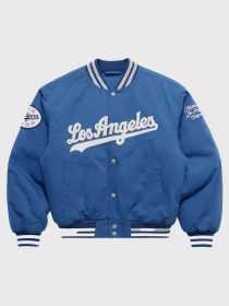 Los Angeles Dodgers Madhappy Royal World Series Varsity Jacket