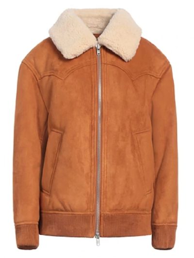 Sarah Rafferty TV Series My Life With The Walter Boys 2025 Suede Sherpa Jacket