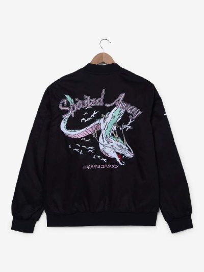 Spirited Away Haku Dragon Flight Jacket – Iconic Studio Ghibli Anime Style