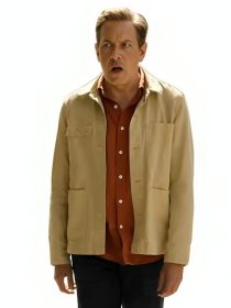 Barry Kripke Stuart Fails to Save the Universe Beige Jacket