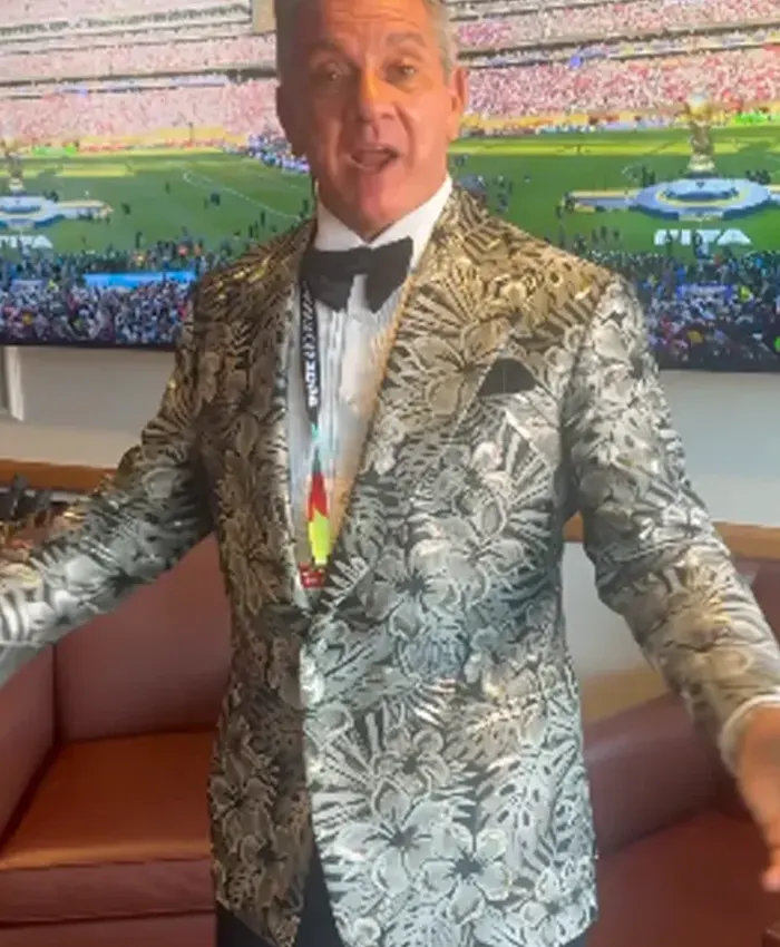 Bruce Buffer FIFA 2026 Final Blazer - Iconic Men's Floral Blazer - Image 3