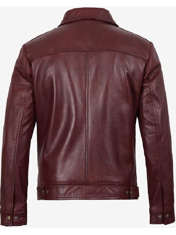 Recreation - Classic Leather Harrington Jacket Recreation - Classic Leather Harrington Jacket