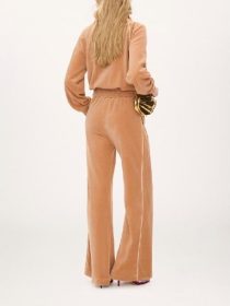 NYC Rihanna Peach Tracksuit