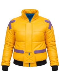 Valorant Killjoy Yellow Puffer Jacket