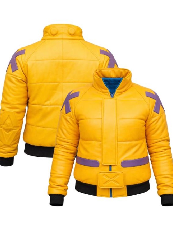 Valorant Killjoy Yellow Puffer Jacket Valorant Killjoy Yellow Puffer Jacket