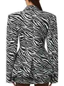 The Real Housewives Vicki Gunvalson Zebra Print Blazer