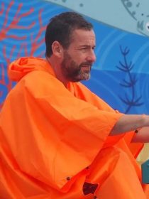 Adam Sandler Grown Ups 3 Hooded Rain Coat