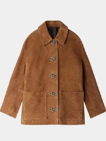 The Gentlemen S02 Benedetta Porcaroli Suede Coat
