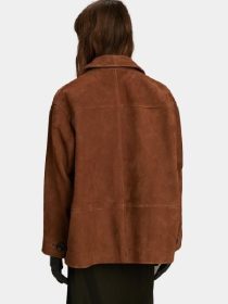 The Gentlemen S02 Benedetta Porcaroli Suede Coat