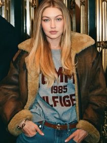 Gigi Hadid Aviator Jacket