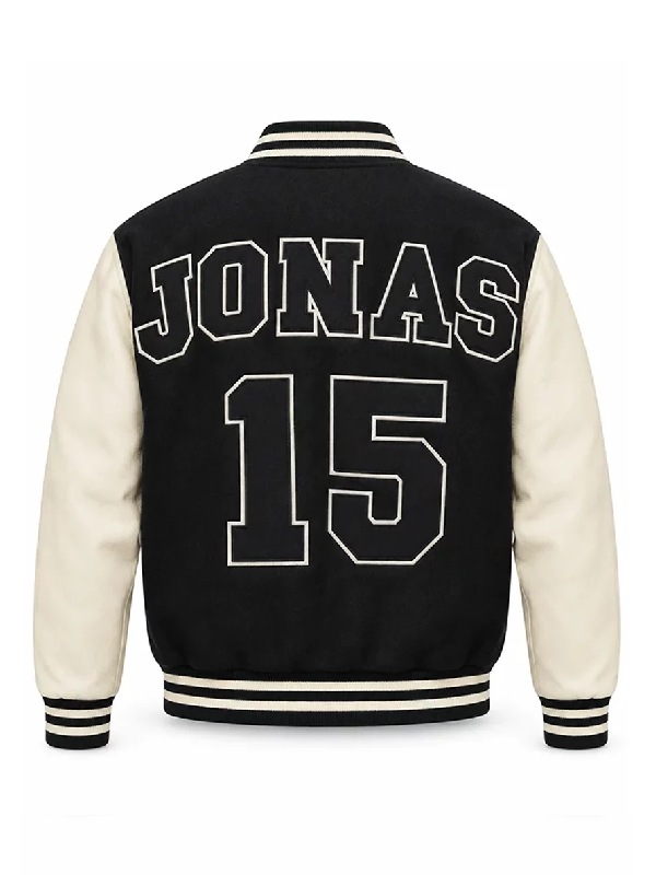 Halftime Jonas Brothers Black & Off White Jacket Halftime Jonas Brothers Black & Off White Jacket