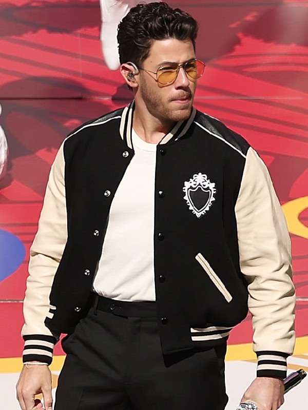 Halftime Show Jonas Brothers Varsity Jacket Halftime Show Jonas Brothers Varsity Jacket