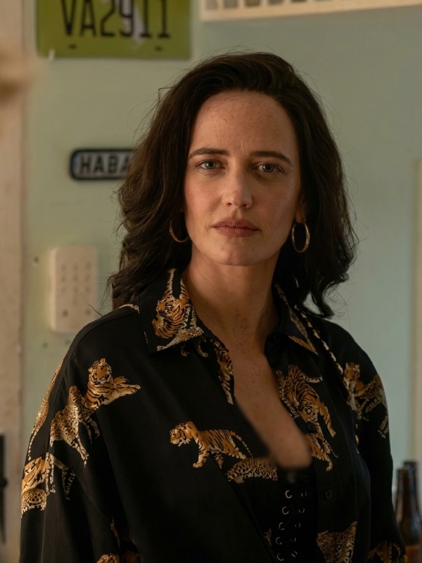 Just Play Dead Eva Green Leopard Printed Shirt Just Play Dead Eva Green Leopard Printed Shirt