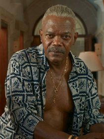 Just Play Dead Samuel L. Jackson Geometric Shirt