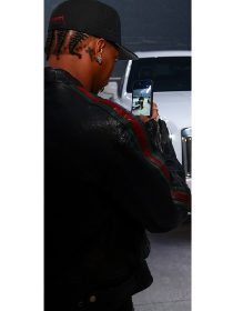 Mr. Lean Lil Baby Leather Jacket