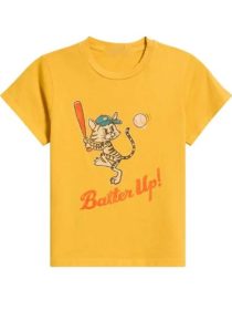 Press Junket 2026 Adults Lucy Freyer Batter Up Kitty T-Shirt
