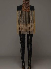 Real Housewives Ultimate Girls Trip Mary Cosby Chained Blazer