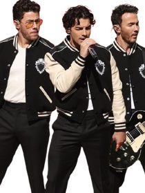 Halftime Show Jonas Brothers Varsity Jacket