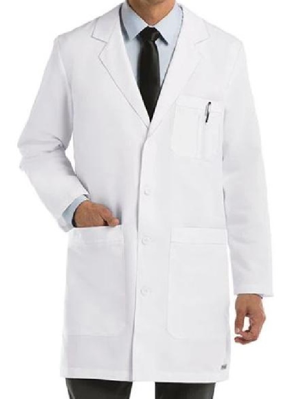 Men's Premium White Lab Coat Men's Premium White Lab Coat