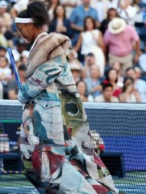 Naomi Osaka 2026 US Open Long Printed Coat