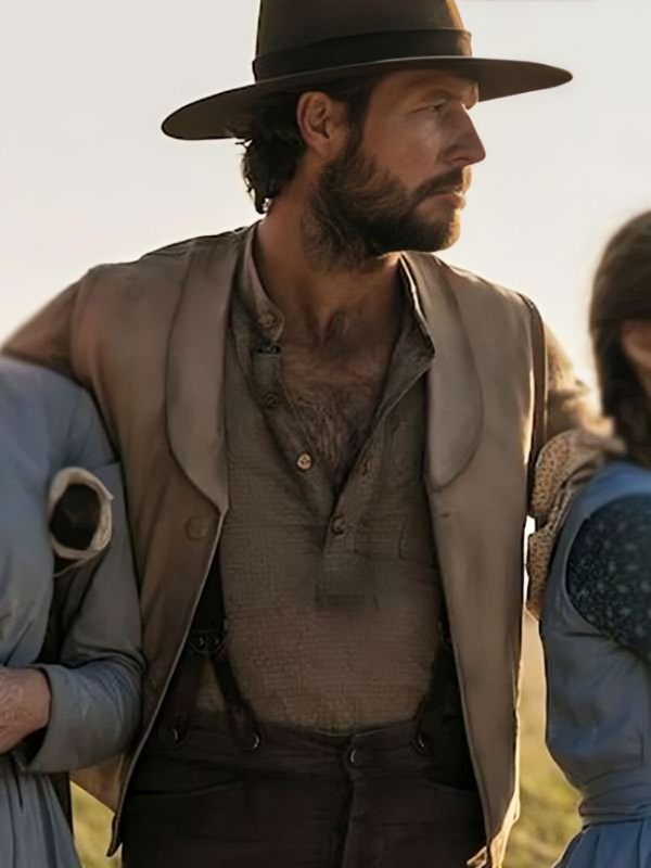 Luke Bracey Little House on the Prairie Vest Luke Bracey Little House on the Prairie Vest