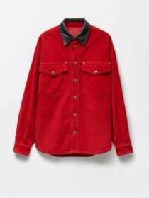 Press Junket 2026 Adults S02 Owen Thiele Red Corduroy Shirt