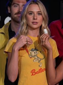 Press Junket 2026 Adults Lucy Freyer Batter Up Kitty T-Shirt