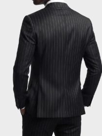 1920s Black Pinstripe 3-Piece Suit