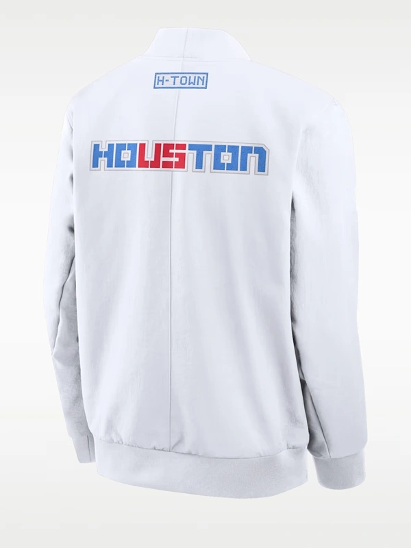 Recreation – Houston Texans Rivalries 2026 White Full-Zip Jacket Recreation – Houston Texans Rivalries 2026 White Full-Zip Jacket