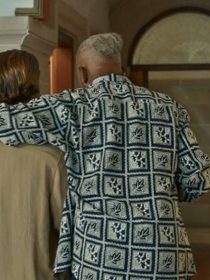 Just Play Dead Samuel L. Jackson Geometric Shirt