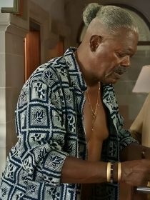 Just Play Dead Samuel L. Jackson Geometric Shirt
