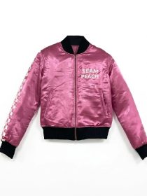 Super Nintendo X Forever 21 Team Peach Bomber Jacket