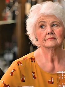 Ted Lasso Annette Badland Fox Print Blouse