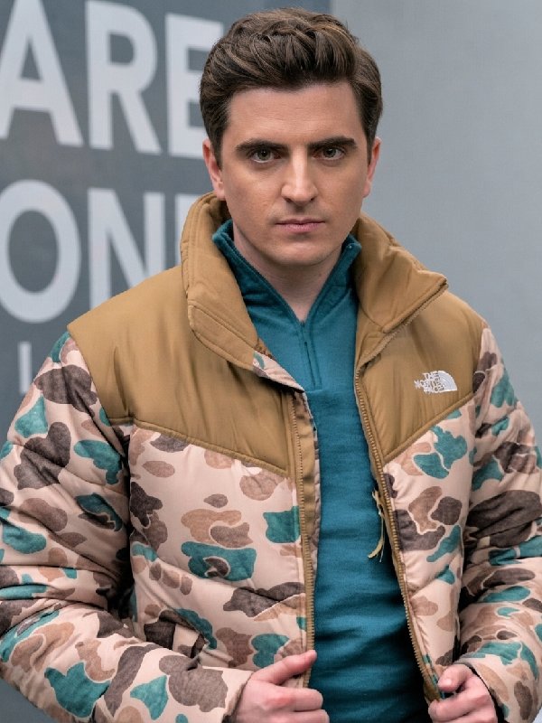 Ted Lasso S04 Billy Harris Camouflage Puffer Jacket Ted Lasso S04 Billy Harris Camouflage Puffer Jacket