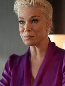 Ted Lasso S04 Hannah Waddingham Neck Tie Blouse